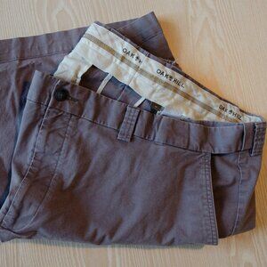 Oak Hill Flat Front Shorts Size 48 Big & Tall Gray